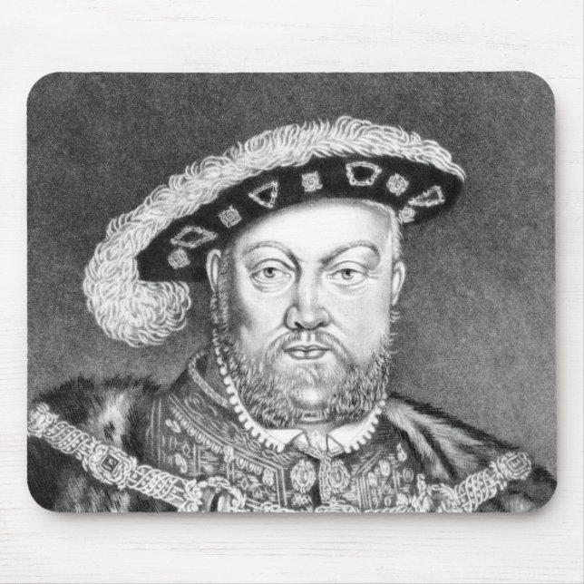 Mousepad Ilustração do rei Henry VIII (Frente)