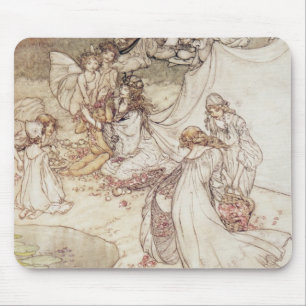 Mousepad Ilustração para um conto de fadas, Fa de Arthur