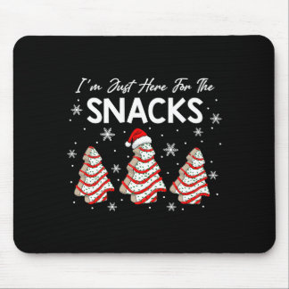Mousepad I'm Just Here For The Snacks Christmas Cakes Debbi