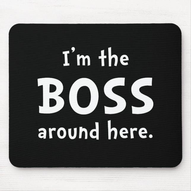 Mousepad Im o chefe (Frente)