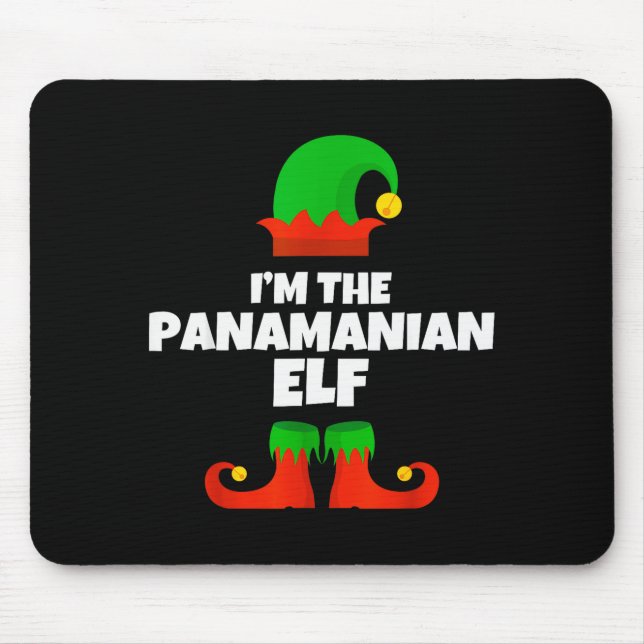 Mousepad I'm The Panamanian Elf Family Pajama Christmas Fun (Frente)