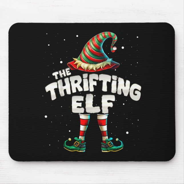 Mousepad I'm The Thrifting Elf Family Matching Group Christ (Frente)