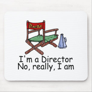 Mousepad Im um diretor Nenhum Real Eu Ser