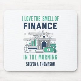 Mousepad Ímã de Finanças Engraçado Personalizado