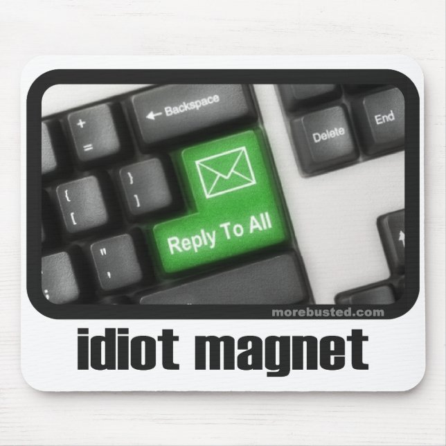 Mousepad Ímã do idiota (mousepad) (Frente)