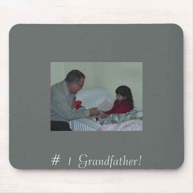 Mousepad Imagem 089, # 1 avô! (Frente)