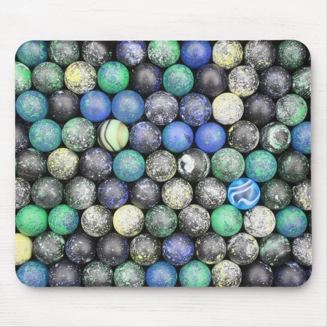 Mousepad Imagem abstrato dos planetoides (Frente)