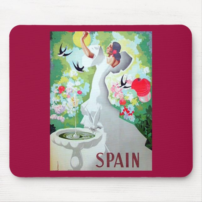 Mousepad Imagem Antiga da Espanha (Frente)