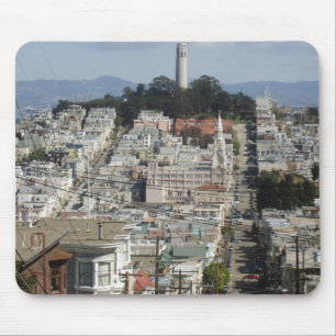 Mousepad Imagem cénico da torre de Coit