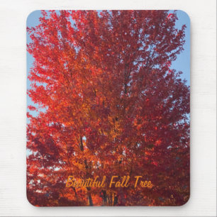 Mousepad Imagem de árvore de outono  