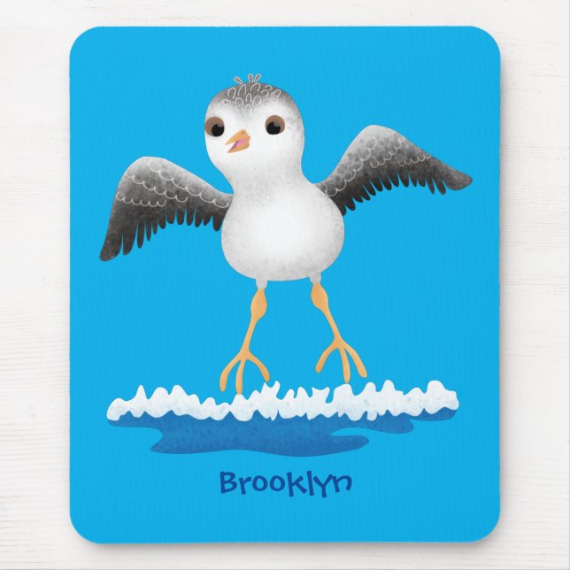 Mousepad Imagem de desenho animado de lixívia para bebês (Frente)