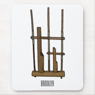 Mousepad Imagem de desenhos angklung