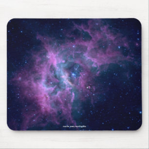 Mousepad Imagem do espaço da nebulosa RCW49_04 da