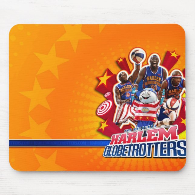 Mousepad Imagem do grupo do GlobeTrotter de Harlem (Frente)
