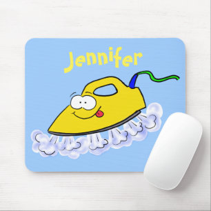 Mousepad Imagem engraçada da lavanderia de ferro
