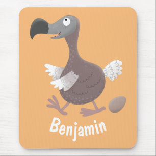 Mousepad Imagem engraçada de desenho animado de pássaro dod