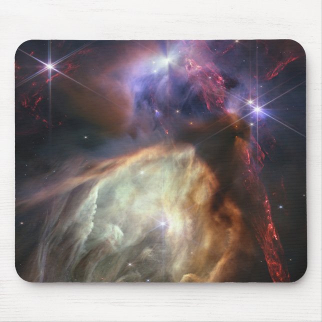 Mousepad Imagem JWST de estrelas Rho Ophiuchi (Frente)