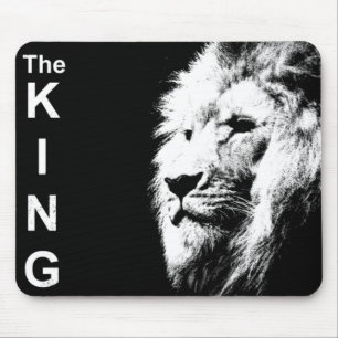 Mousepad Imagem Personalizada De Pop De Cabeça De Leão A Mo