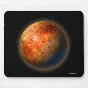 Mousepad Imagem Planetária Plutão Astronômica