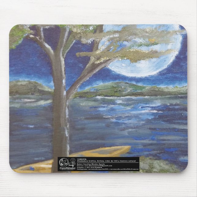 Mousepad Imagen de mi obra Sobriedad (Frente)