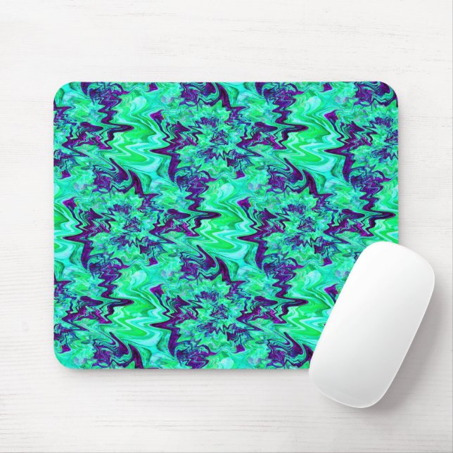 Mousepad Imaginação verde... (Com mouse)