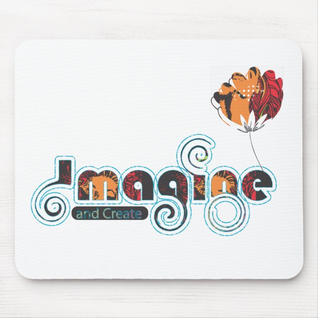 Mousepad Imagine e criar (Frente)