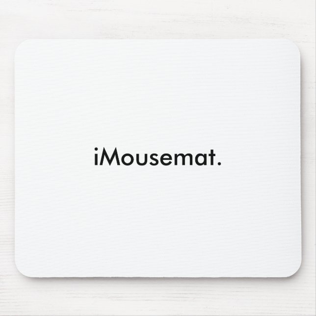 Mousepad iMousemat. (Frente)