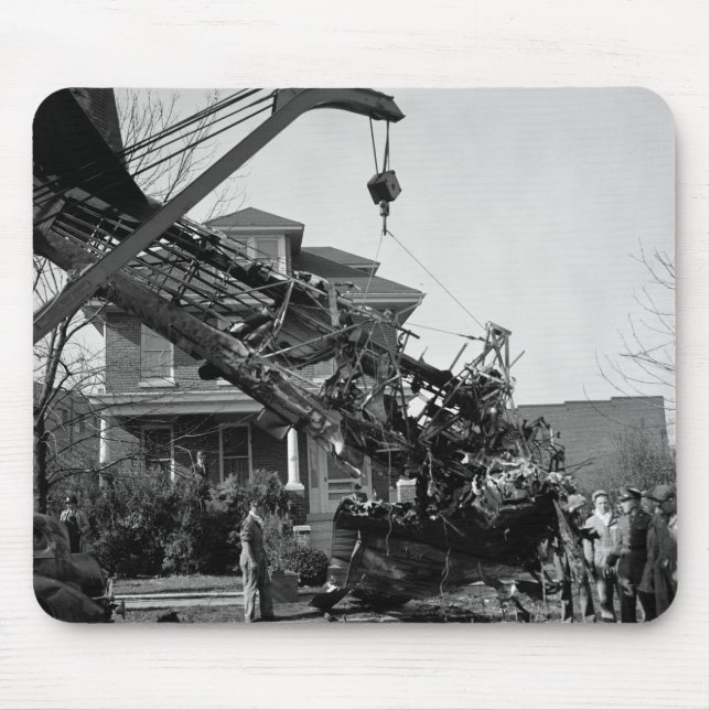 Mousepad Impacto de avião: 1938 (Frente)