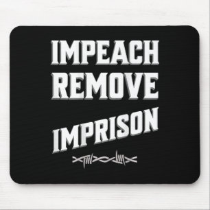 Mousepad Impeça Remova Prisione Trump Gabinete Salve Democr