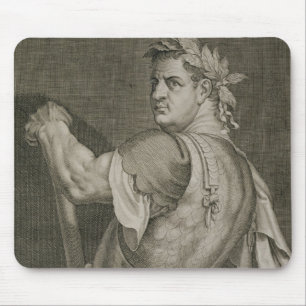 Mousepad Imperador de D. Titus Vespasian do engrav do