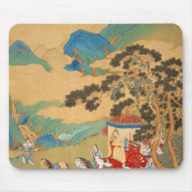 Mousepad Imperador MU Wang da dinastia de Chou dentro (Frente)