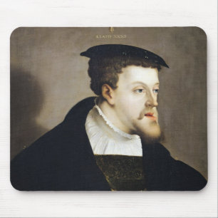 Mousepad Imperador romano santamente de Charles V