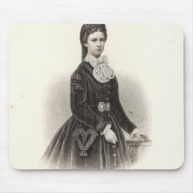 Mousepad Imperatriz Elisabeth de Áustria (Frente)
