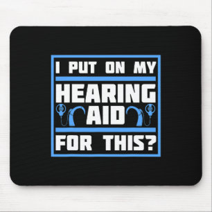 Mousepad Implante de Auxílios à Audição de Sensibilização A