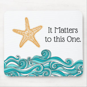 Mousepad Importa a esta uma estrela do mar
