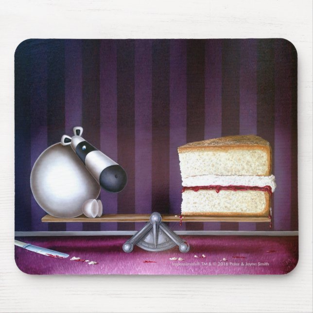 Mousepad Impossimal© - 'um Diet equilibrado (Frente)