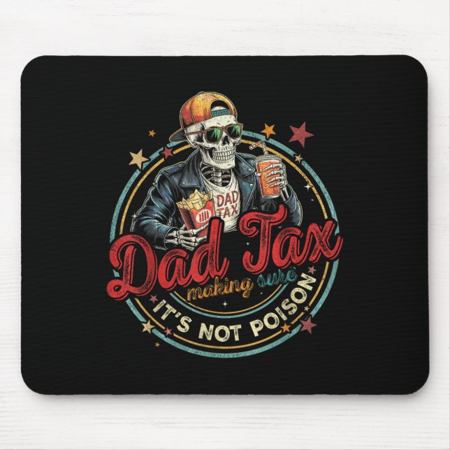 Mousepad Imposto do Pai Garantindo que Não Seja Ison Dia do (Frente)