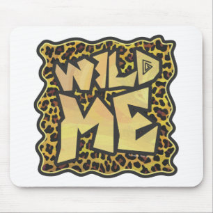 Mousepad Impressão Amarelo e Leopard Brown