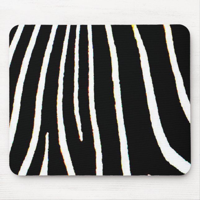 Mousepad Impressão da zebra (Frente)