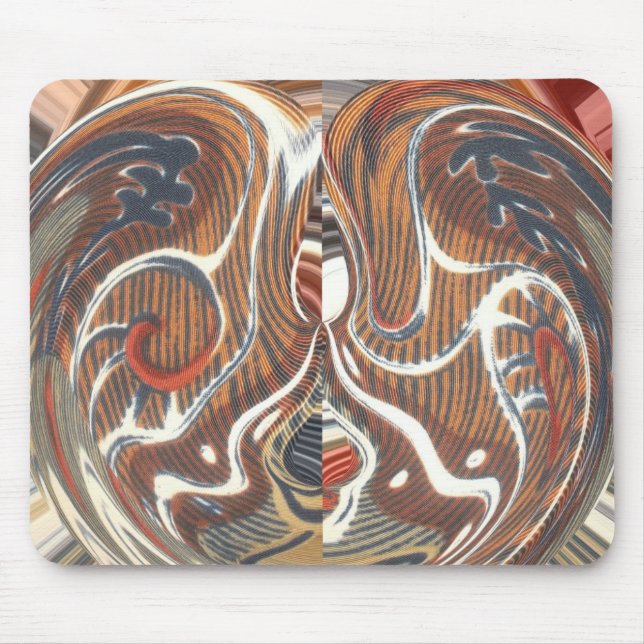 Mousepad Impressão de Abstrato de arte africana (Frente)