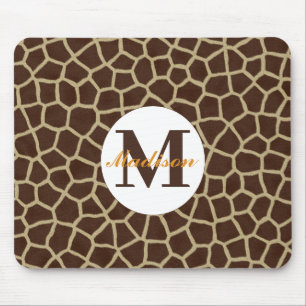 Mousepad Impressão de Animais Personalizada do Giraffe