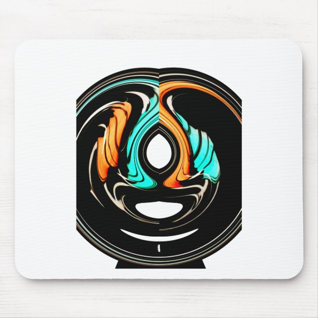 Mousepad Impressão de Arte de Padrão Tradicional Africano (Frente)