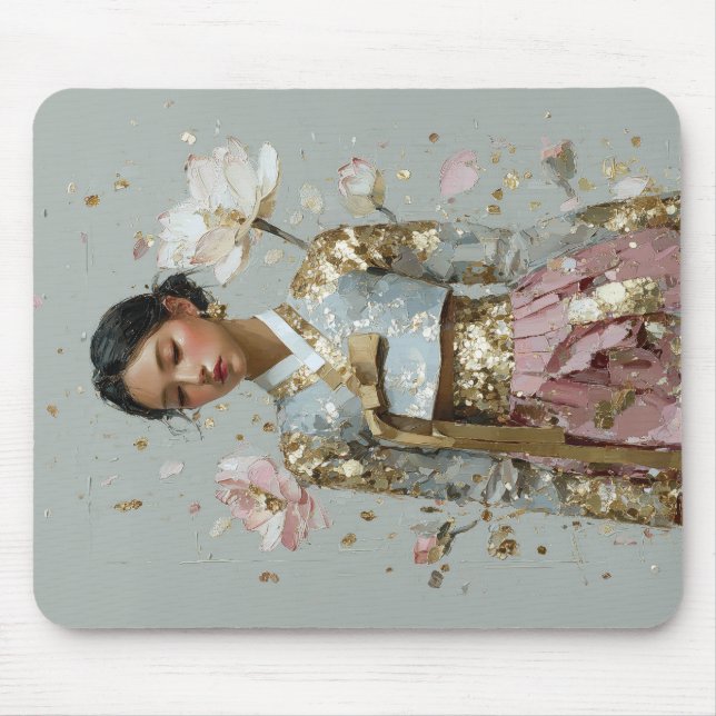 Mousepad Impressão de Arte Hanbok Moderna (Frente)