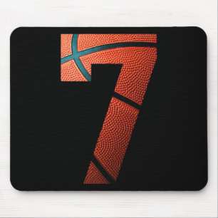 Mousepad Impressão de basquete Festa de aniversário número