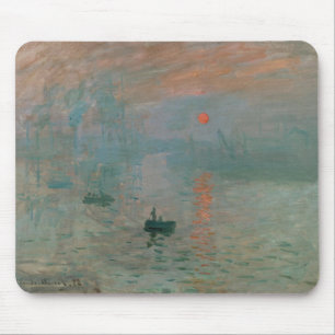Mousepad Impressão de Claude Monet Surgimento do Sol (levan