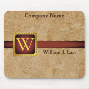 Mousepad Impressão de Couro de Tan Chamois Perdonalizado