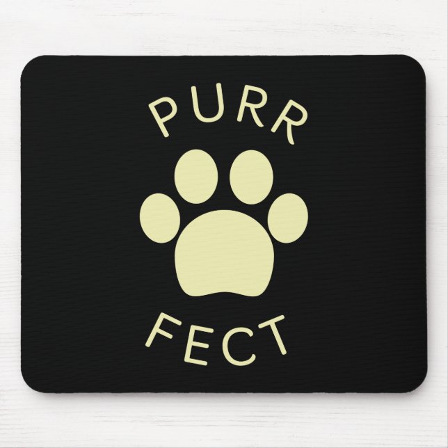 Mousepad Impressão de Gato de Suíno Purr Pura (Frente)