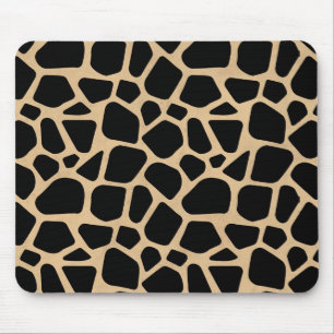 Mousepad Impressão de Girafa Castanha