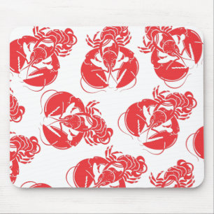 Mousepad impressão de lagosta