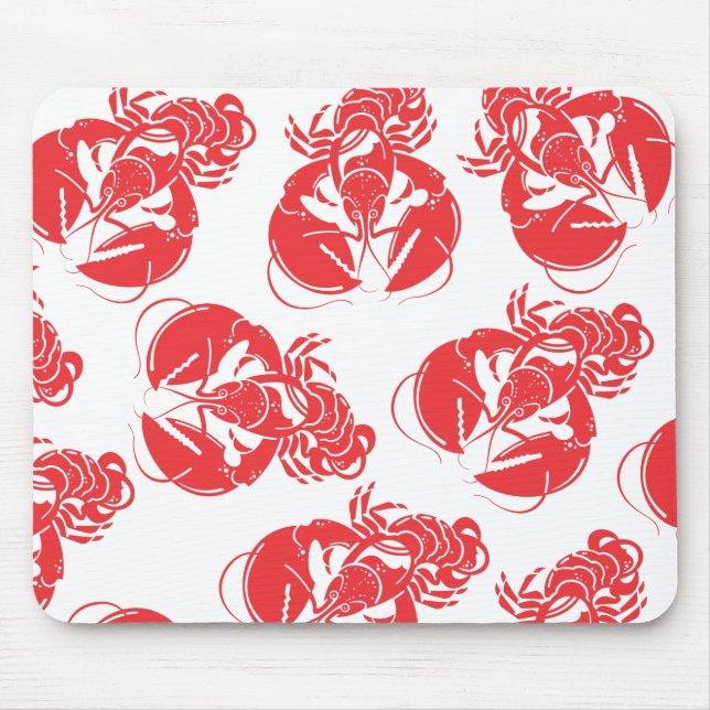 Mousepad impressão de lagosta (Frente)